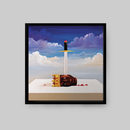 George x Ye – Alternatif Kapak Çalışması Taçlı Baş (MBDTF)