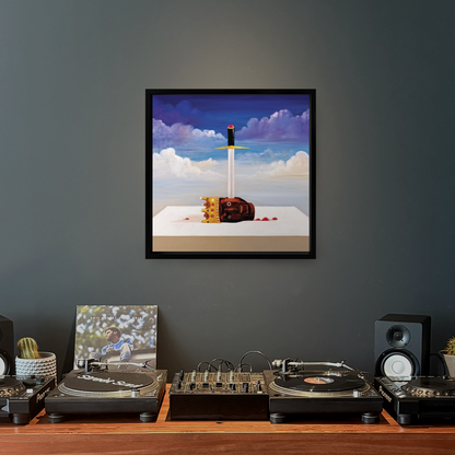 George x Ye – Alternatif Kapak Çalışması Taçlı Baş (MBDTF)